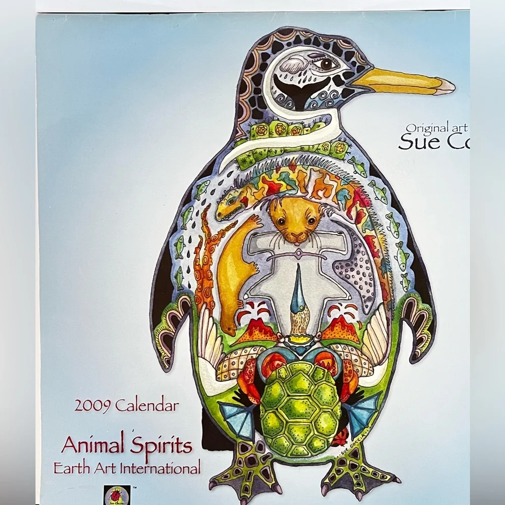 Animal Spirits 2009 Calendar by Sue Coccia